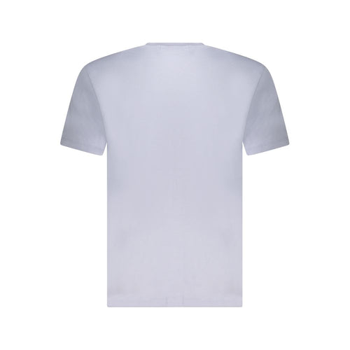 Calvin Klein Azzurro Baumwoll-T-Shirt für Herren