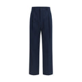 Valentino Blaue Baumwoll-Freizeithose