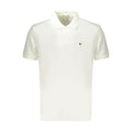 Calvin Klein Weißes Herren-Poloshirt aus Baumwolle