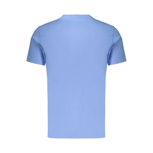 Calvin Klein Azzurro Baumwoll-T-Shirt für Herren