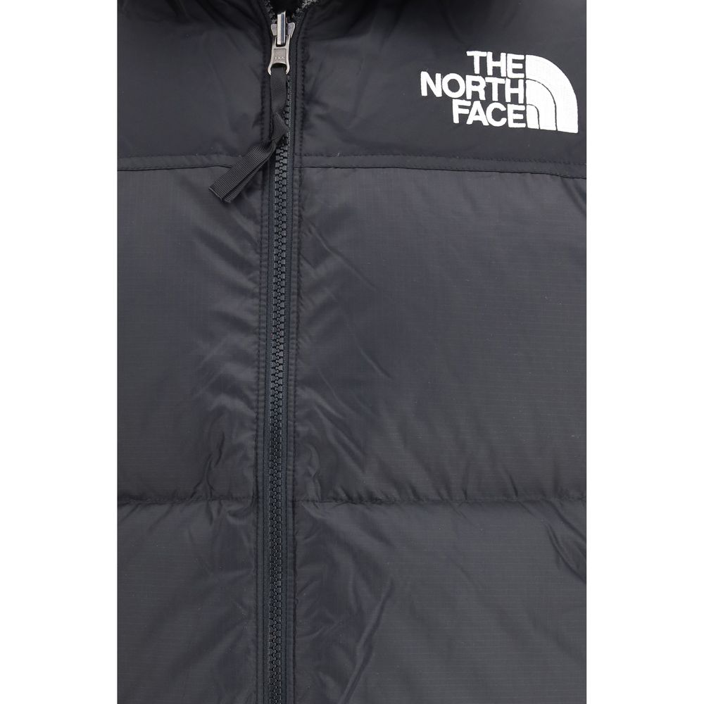 The North Face Schwarze Nylonjacke und Mantel