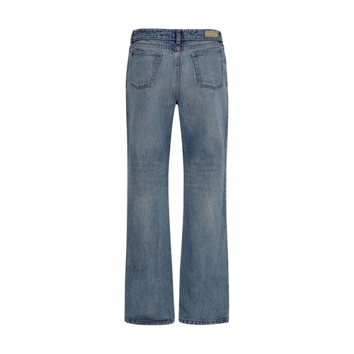 Alexander McQueen Blaue Jeans aus Baumwolle im geraden Schnitt