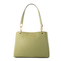 Michael Kors Zweifarbige Lederhandtasche