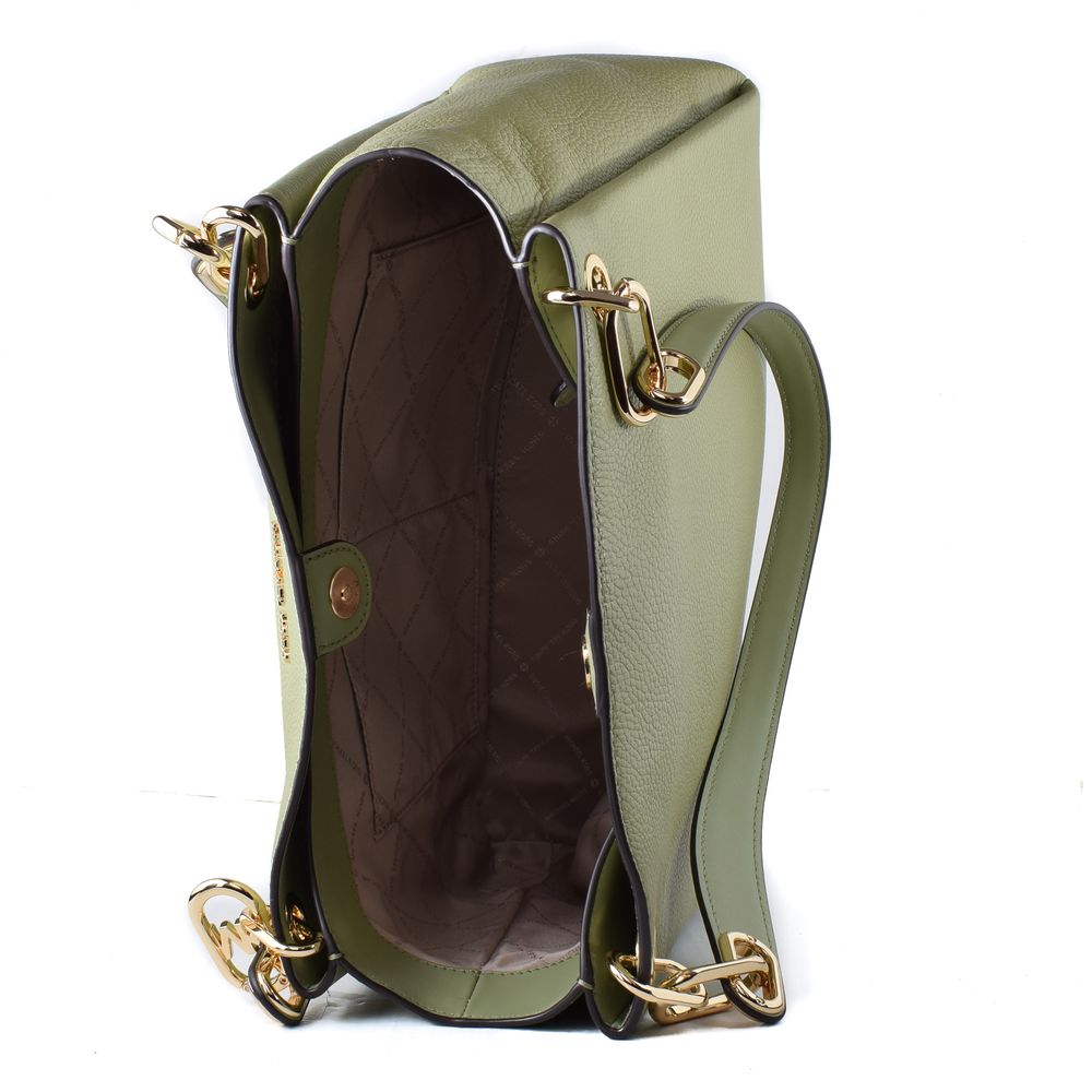 Michael Kors Zweifarbige Lederhandtasche