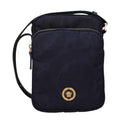 Versace Blaue Umhängetasche aus Stoff