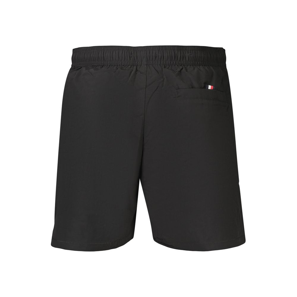 Tommy Hilfiger Herren-Badehose aus schwarzem Polyester