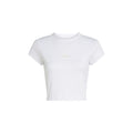 Calvin Klein Jeans Weißes Baumwoll-T-Shirt