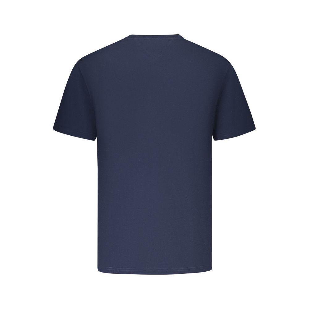 Tommy Hilfiger Blaues Baumwoll-T-Shirt für Herren