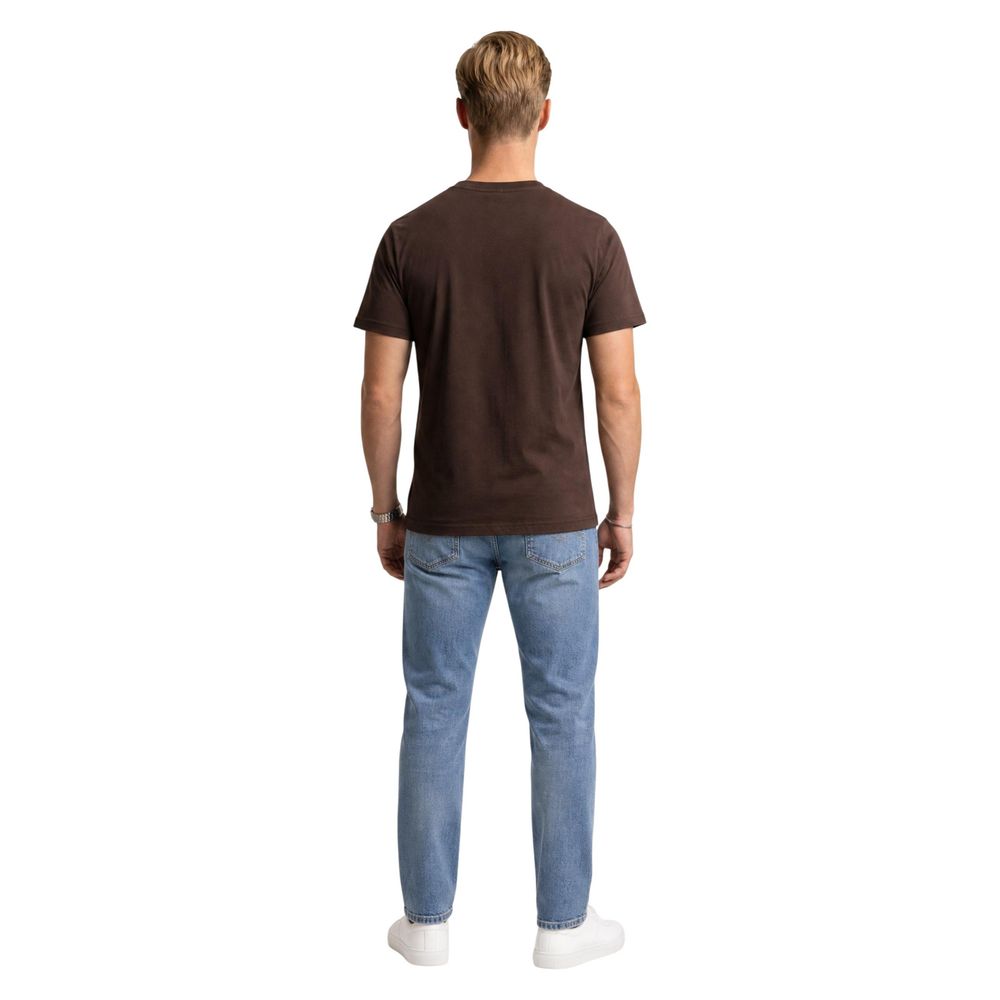 Lyle & Scott Braunes Baumwoll-T-Shirt