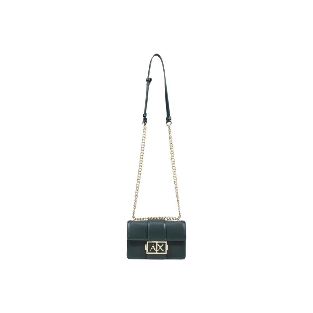 Armani Exchange Grüne Handtasche aus Polyester