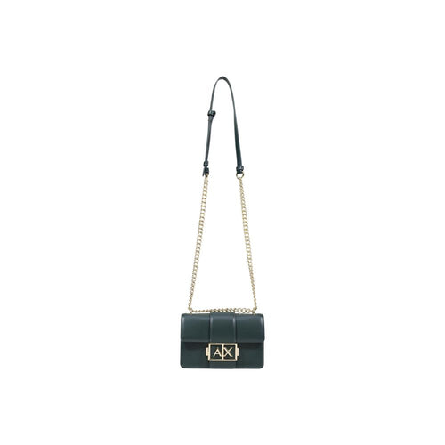 Armani Exchange Grüne Handtasche aus Polyester