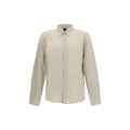 Hugo Boss Black Beige Leinenhemd