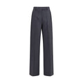 Miu Miu Graue Hose aus Wolle Ovis Aries