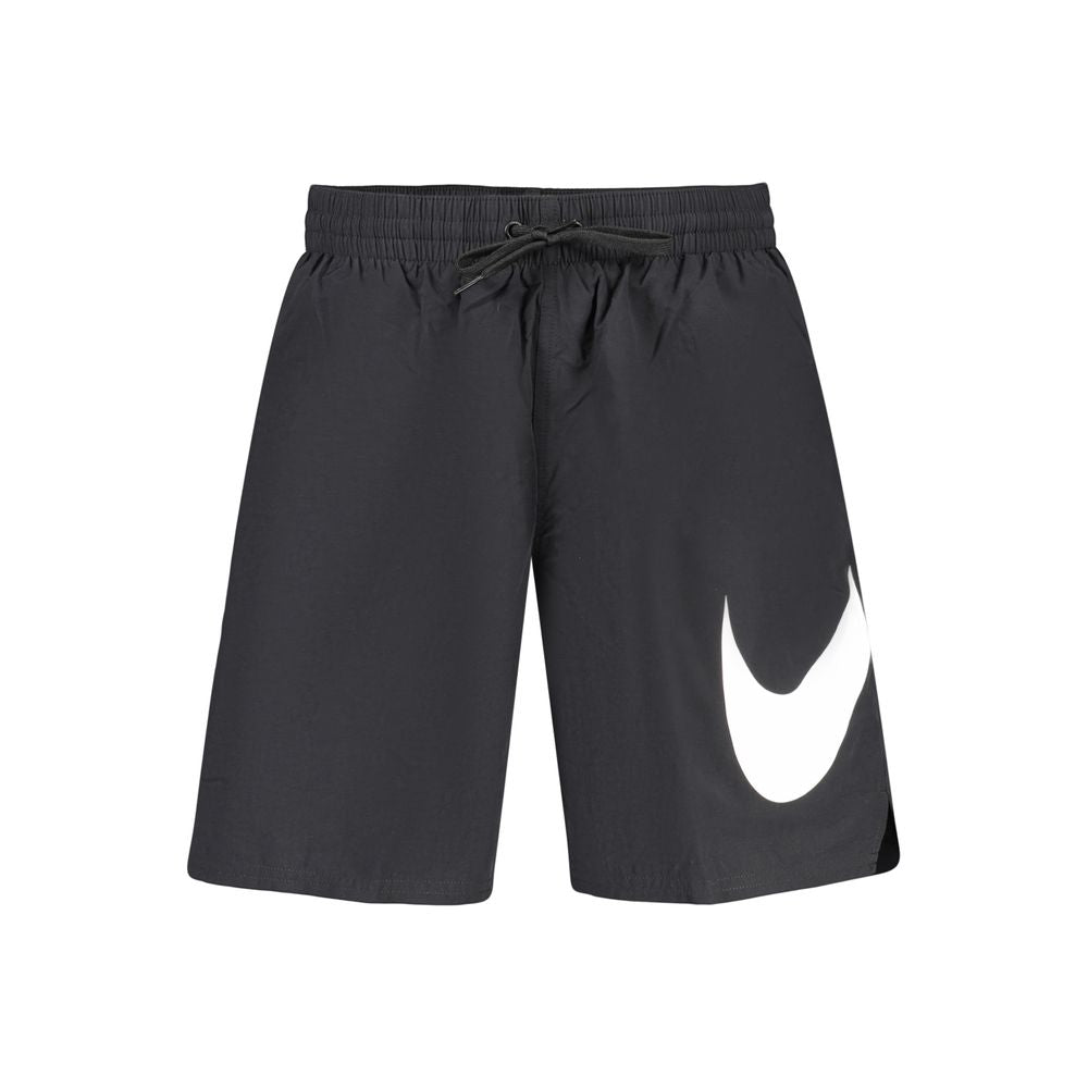 Nike Schwarze Herren-Badeshorts aus Polyester