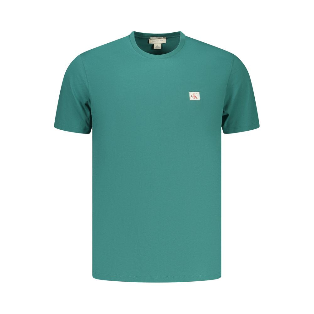 Calvin Klein Grünes Baumwoll-T-Shirt für Herren