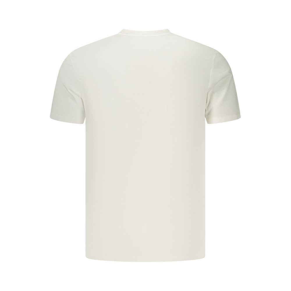 Calvin Klein Weißes Herren-T-Shirt aus Baumwolle