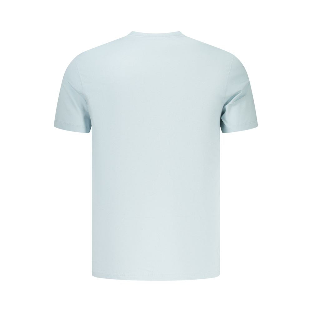 Calvin Klein Azzurro Baumwoll-T-Shirt für Herren