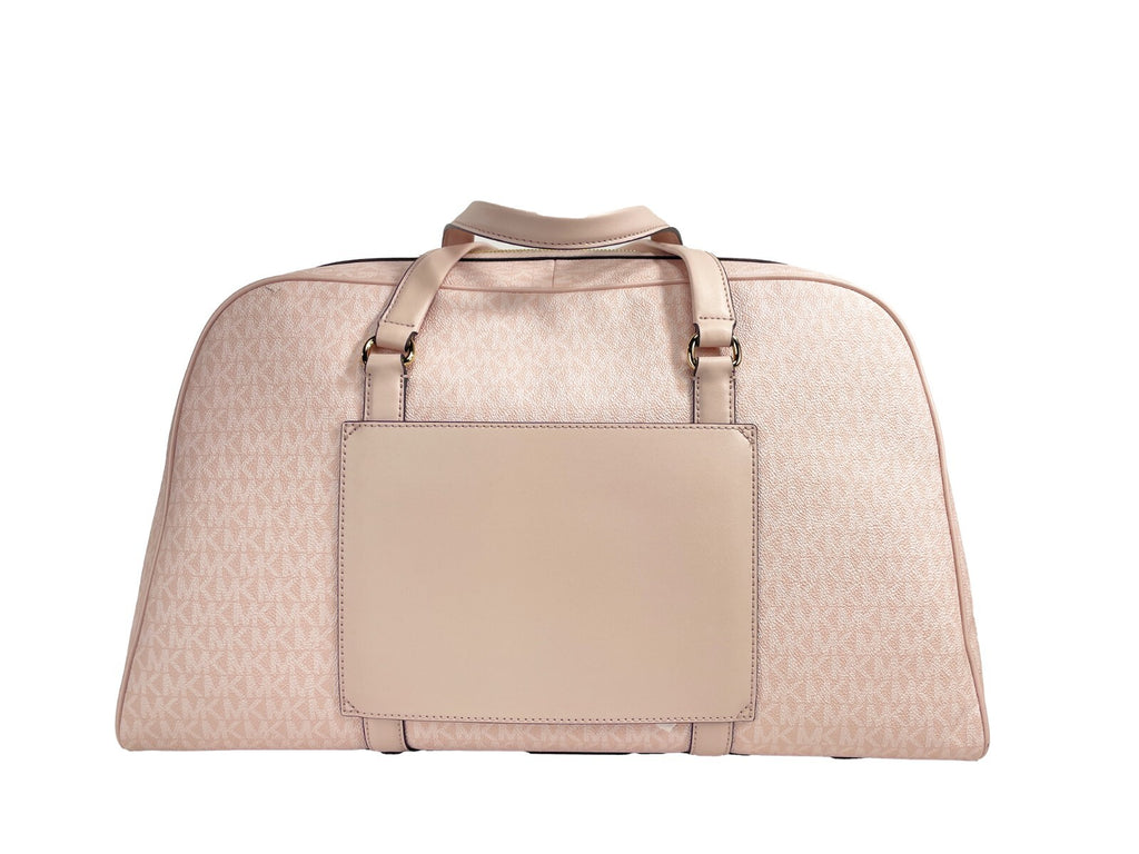 Michael Kors Travel Extra Large Powder Blush PVC Weekender Reisetasche