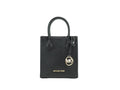 Michael Kors Damen Leder XS Mercer Crossbody Schwarz Unifarben