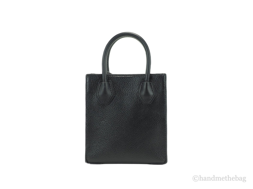 Michael Kors Damen Leder XS Mercer Crossbody Schwarz Unifarben