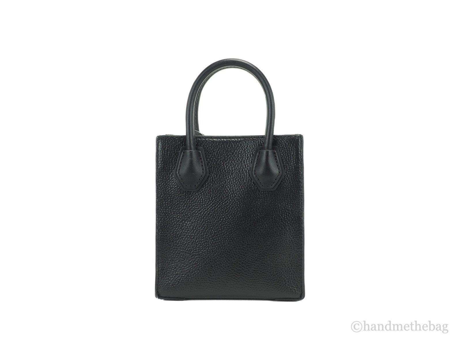 Michael Kors Damen Leder XS Mercer Crossbody Schwarz Unifarben