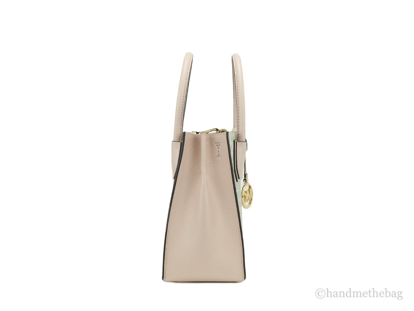 Michael Kors MICHAEL KORS Mercer 35S1GM9M2B Mittelgroße Logo und Leder Akkordeon Umhängetasche in Powder Blush Multi