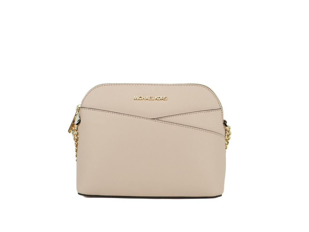 Michael Kors Damen Jet Set Travel Dome Leder Crossbody Bag