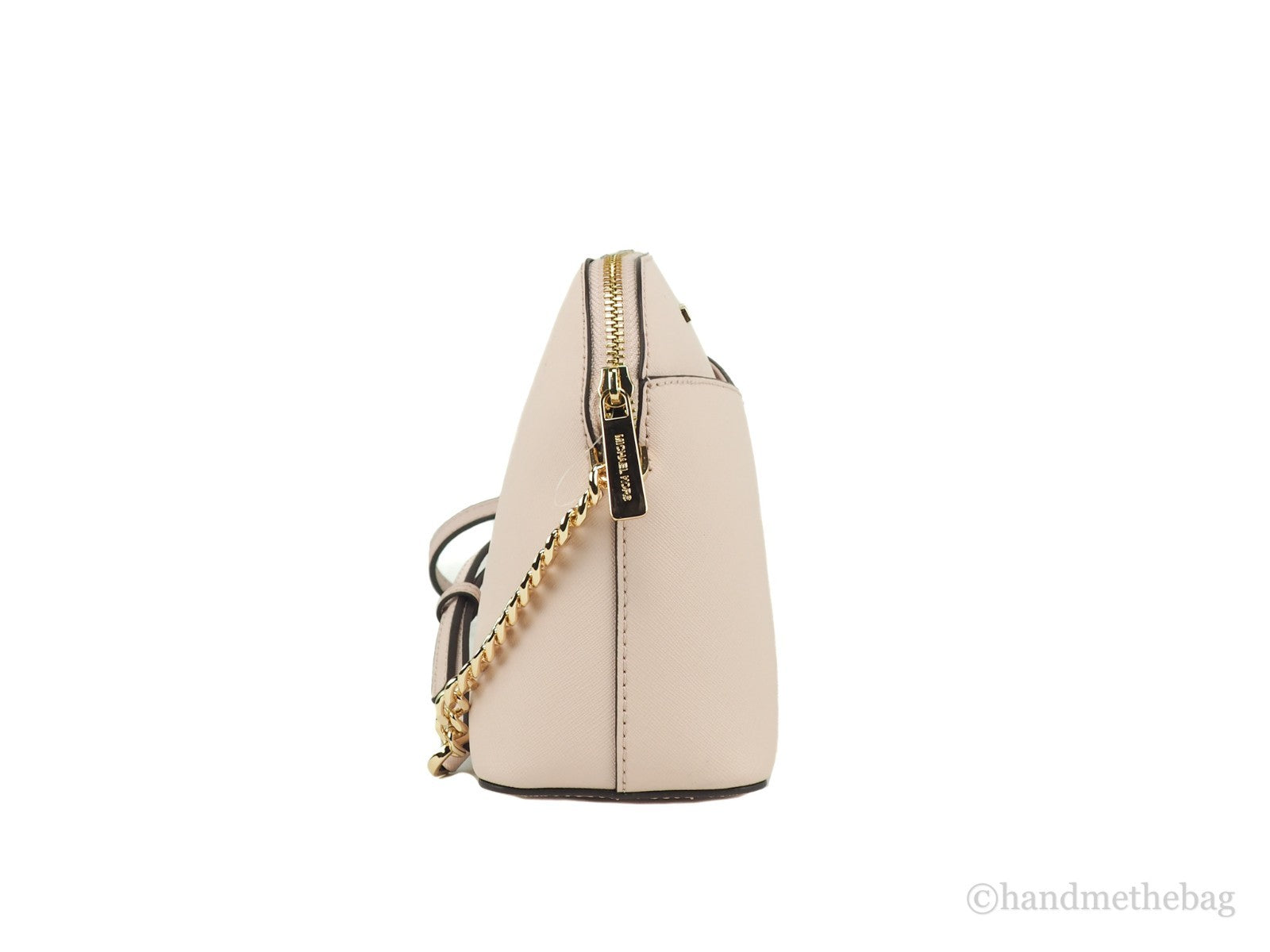 Michael Kors Damen Jet Set Travel Dome Leder Crossbody Bag