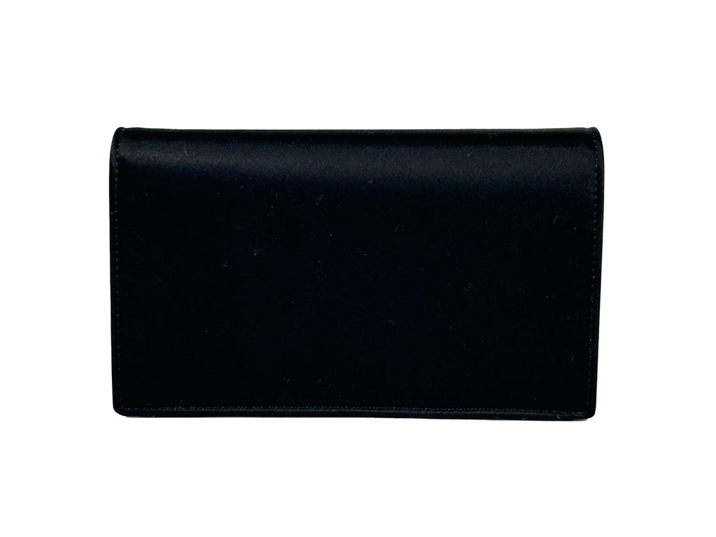 Versace Mini Chain Black Crossbody Geldbörse