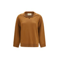 Valentino Brauner Kaschmirpullover
