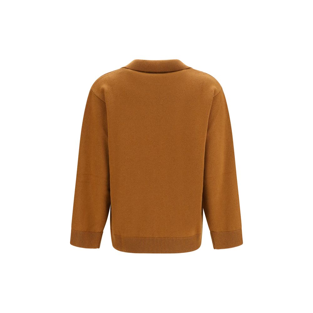 Valentino Brauner Kaschmirpullover