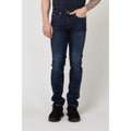 Gas Blaue Baumwoll-Jeans im Slim Fit