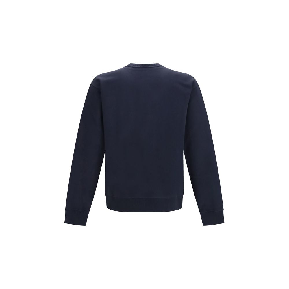 Valentino Blauer Baumwoll-Sweatshirt