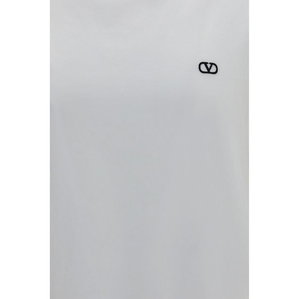 Valentino Weißes Baumwoll-T-Shirt