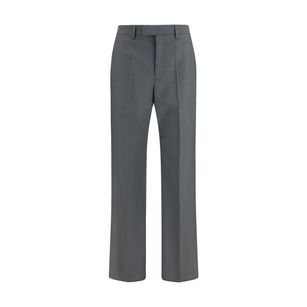 Valentino Graue Hose aus Wolle Ovis Aries