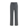 Valentino Graue Hose aus Wolle Ovis Aries