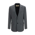 Valentino Graue Lammwolljacke Oves Aries