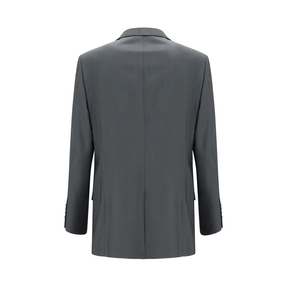 Valentino Graue Lammwolljacke Oves Aries