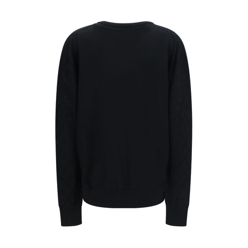 Balmain Pullover aus Wolle Oves Aries in Schwarz
