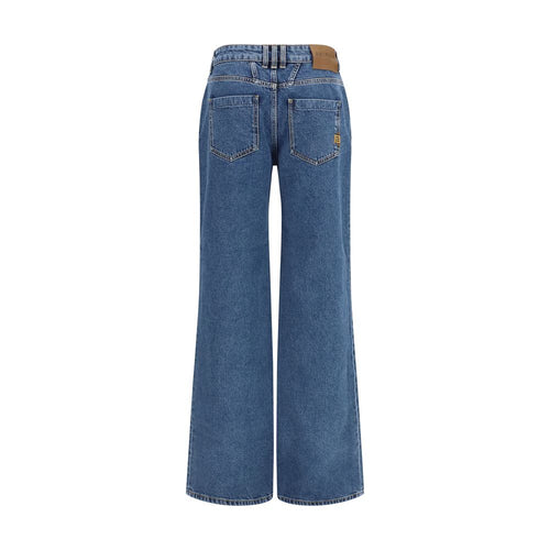 Balmain Blaue Baumwolljeans Denim