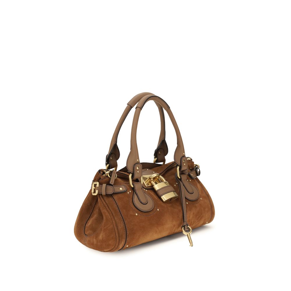 Chloé Braune Kalbsleder Bos Taurus Schultertasche