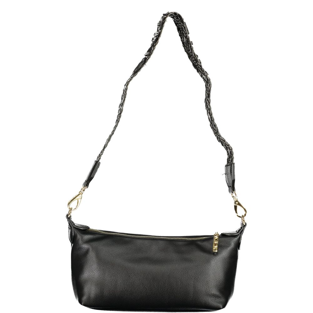Mario Valentino Schwarze Handtasche aus Polyethylen