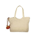 Mario Valentino Beige Polyethylen Damentasche