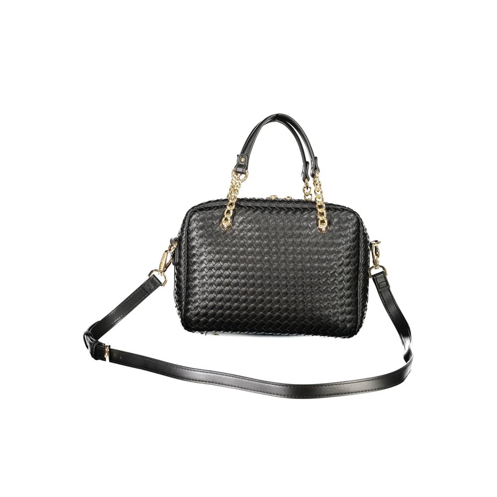 Mario Valentino Schwarze Handtasche aus Polyethylen