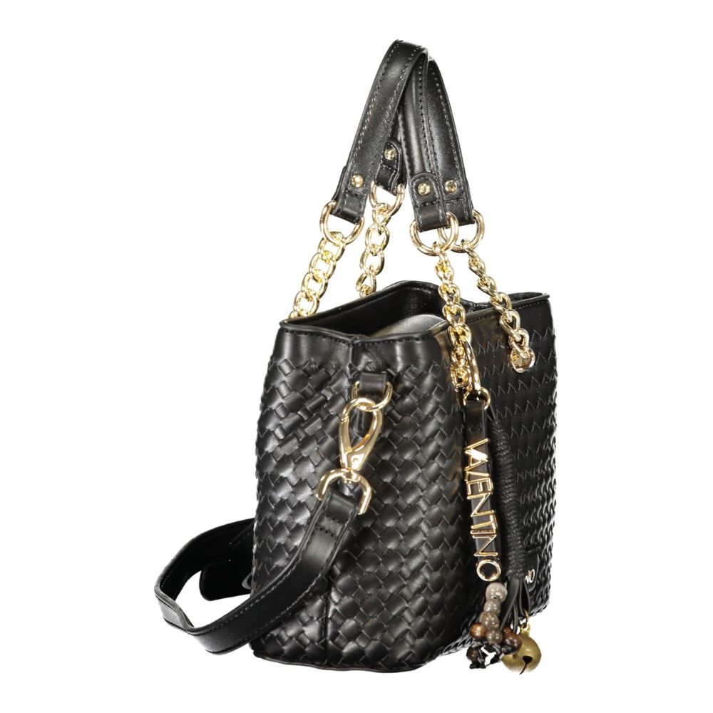Mario Valentino Schwarze Handtasche aus Polyethylen