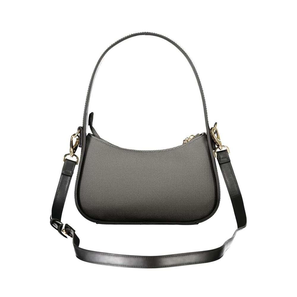 Mario Valentino Schwarze Handtasche aus Polyethylen