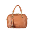 Mario Valentino Braune Damenhandtasche aus Polyurethan