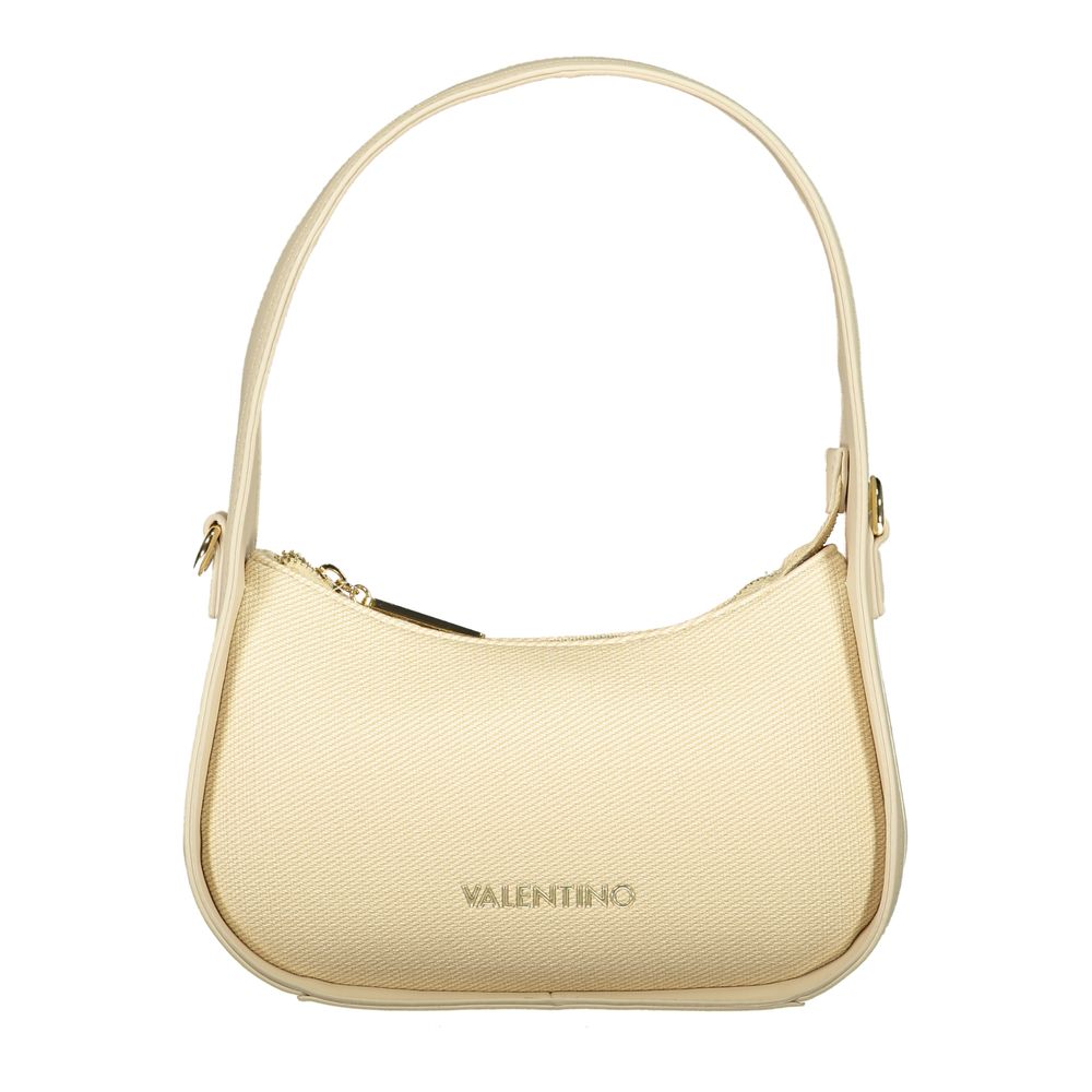 Mario Valentino Beige Polyurethane Damen Handtasche