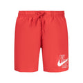 Nike Herren-Badeshorts aus rotem Polyester