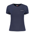Tommy Hilfiger Blaues Baumwoll-T-Shirt für Damen
